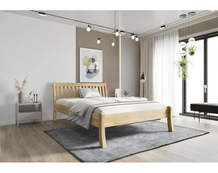 Dřevěná postel Nordica