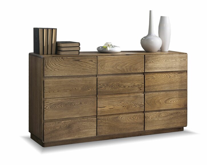 Komoda Atlantik 2Z, masiv dub