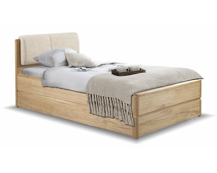 Postel z masivu s úložným prostorem Atlantik, masiv dub přírodní