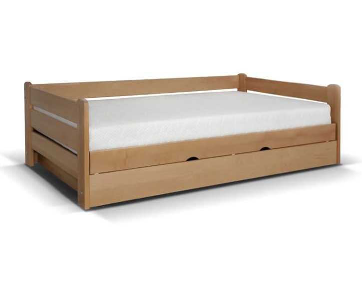 Postel s vyklápěcím roštem Darvin 120x200, masiv buk Postel s vyklápěcím roštem Darvin 120x200, masiv buk