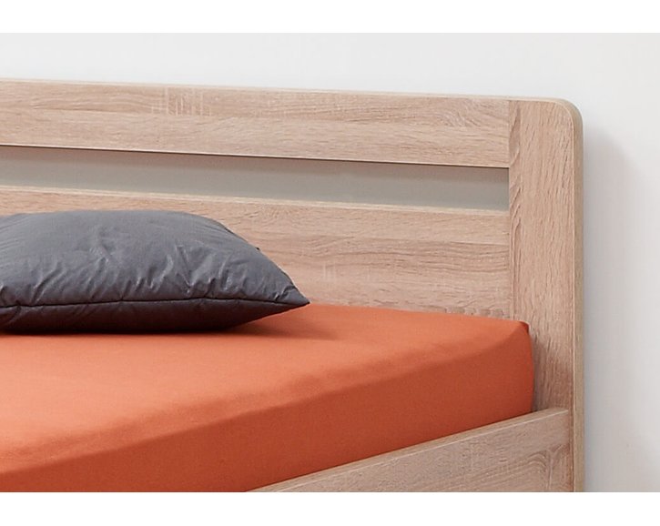 Postel jednolůžko KARLO 90 x 200 oblé, lamino