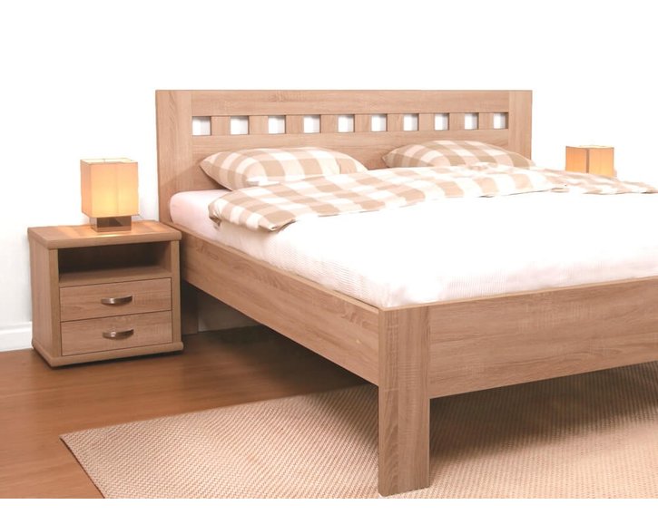 Noční stolek dvouzásuvkový L25