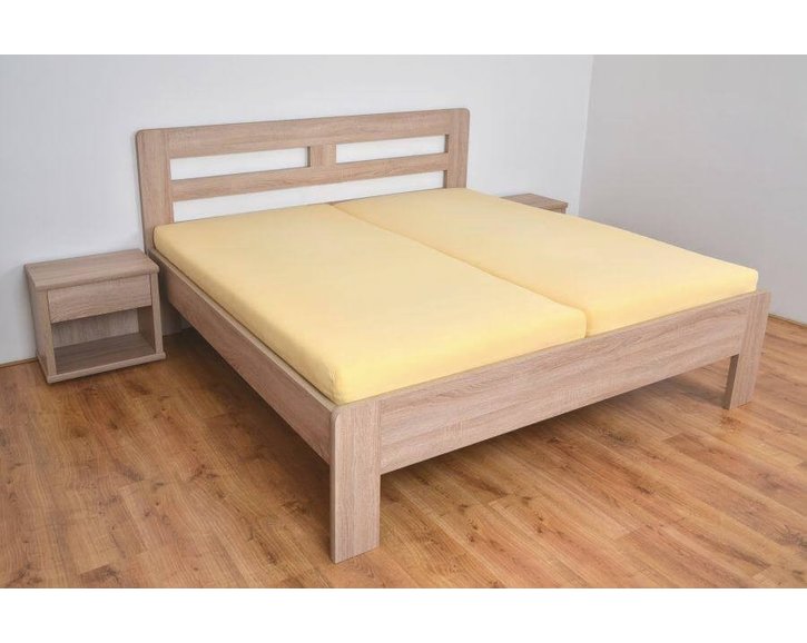 Manželská postel dvoulůžko Ella Harmony, lamino, 160x200, 180x200 cm Manželská postel dvoulůžko Ella Harmony, lamino, 160x200, 180x200 cm