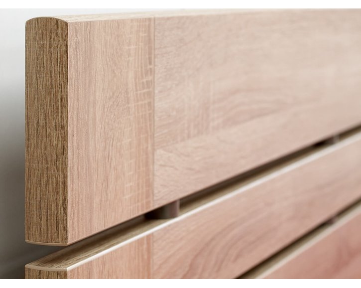 Manželská postel dvoulůžko Ella Lux, lamino, 160x200, 180x200 cm