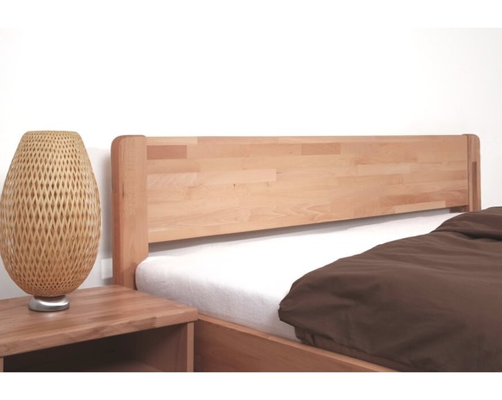 Postel Sofi - oblá, 160x200, 180x200, masiv buk cink jádrový