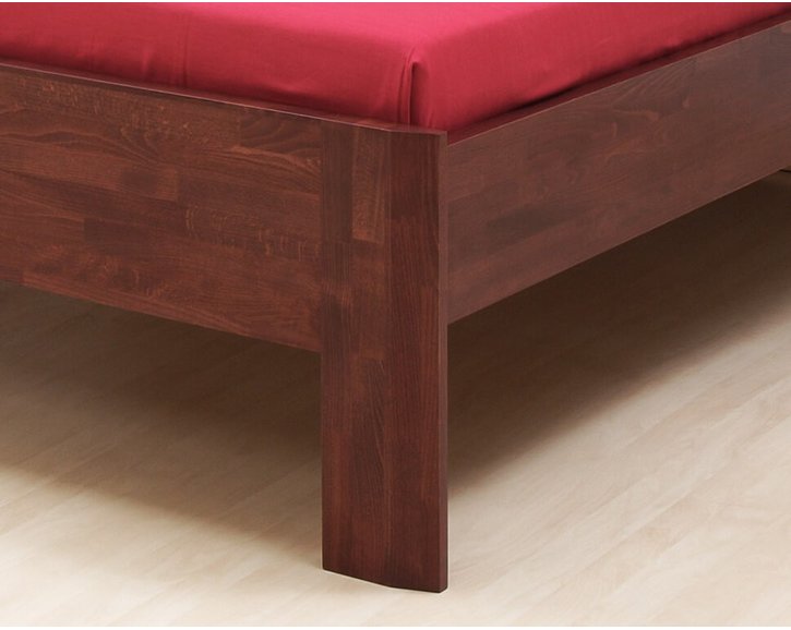 Zvýšená postel z masivu ELLA Family, masiv buk