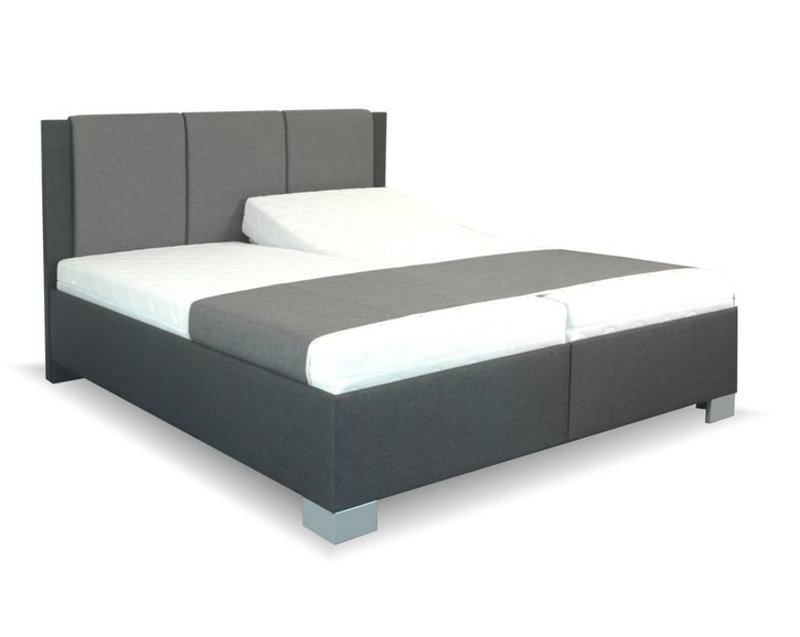 Zvýšená čalouněná postel s úložným prostorem Nikol Zvýšená čalouněná postel s úložným prostorem Nikol