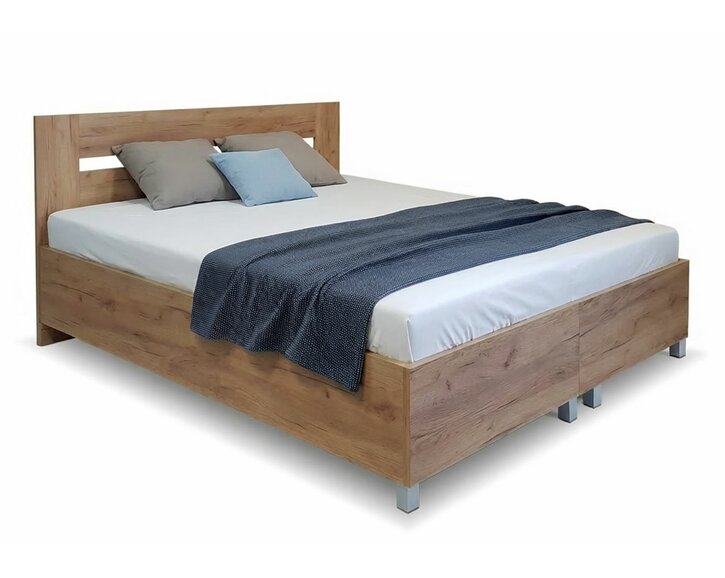 Zvýšená postel Sandra, s roštem a matrací