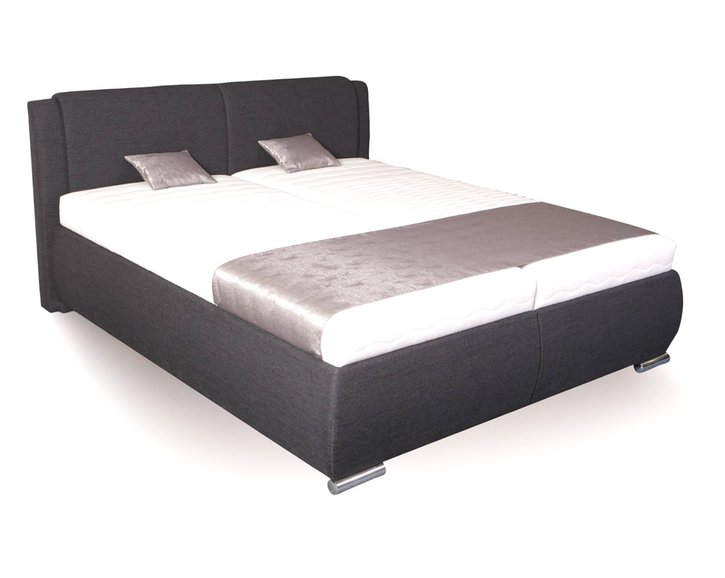 Čalouněná postel s úložným prostorem Sara vario, čelní výklop Čalouněná postel s úložným prostorem Sara vario, čelní výklop