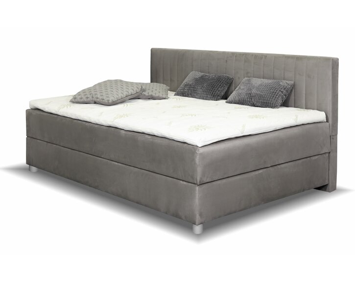 Postel boxspring s úložným prostorem NOVO - dlouhé čelo, 120x200cm Postel boxspring s úložným prostorem NOVO - dlouhé čelo, 120x200cm