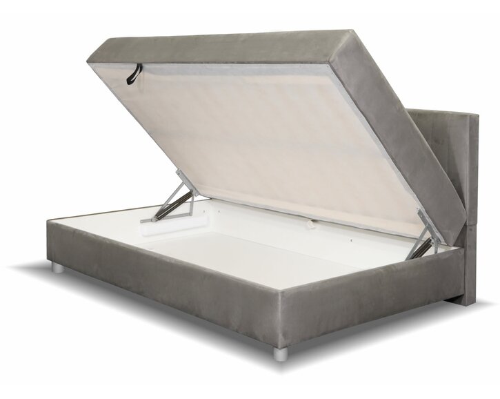 Americká postel boxspring s úložným prostorem NOVO - boční výklop