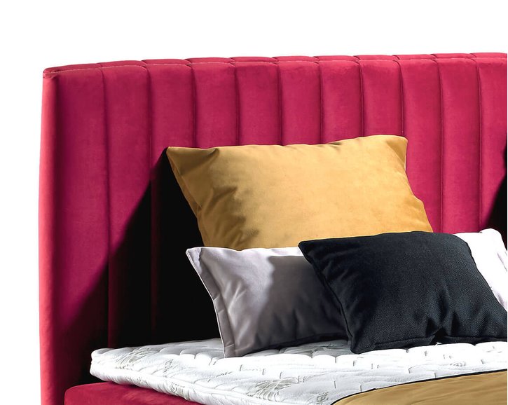 Americká postel boxspring s úložným prostorem RETO