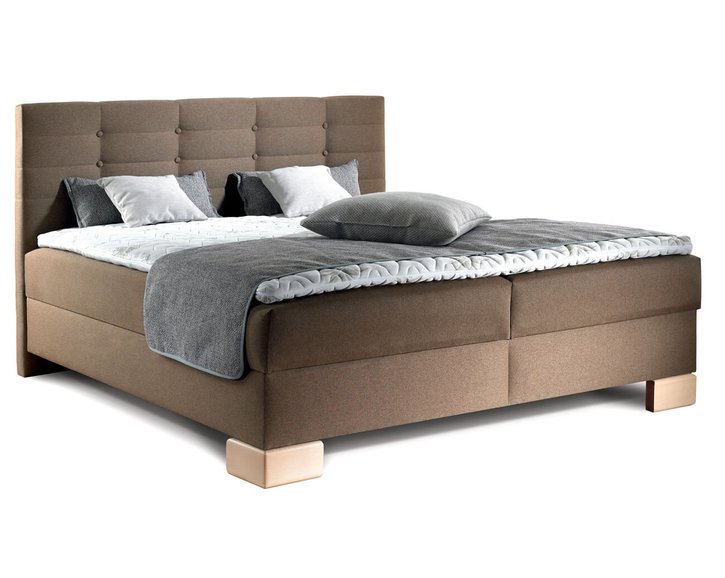 Americká postel boxspring s úložným prostorem VIANA Americká postel boxspring s úložným prostorem VIANA