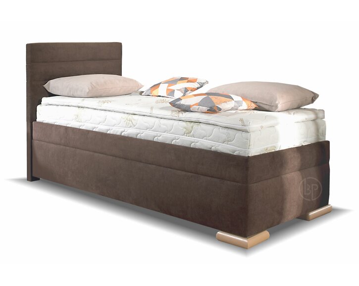Postel boxspring s hlavovým čelem VENETO, s úložným prostorem Postel boxspring s hlavovým čelem VENETO, s úložným prostorem