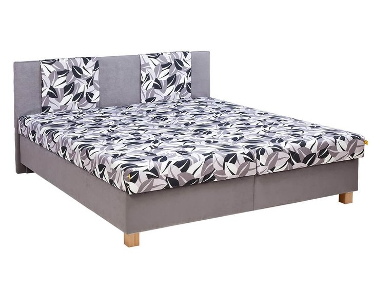 Čalouněná postel s úložným prostorem Klaudie Čalouněná postel s úložným prostorem Klaudie