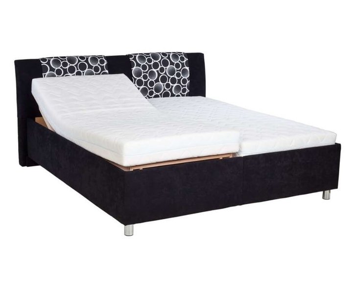 Zvýšená čalouněná postel s úložným prostorem Dajana Zvýšená čalouněná postel s úložným prostorem Dajana