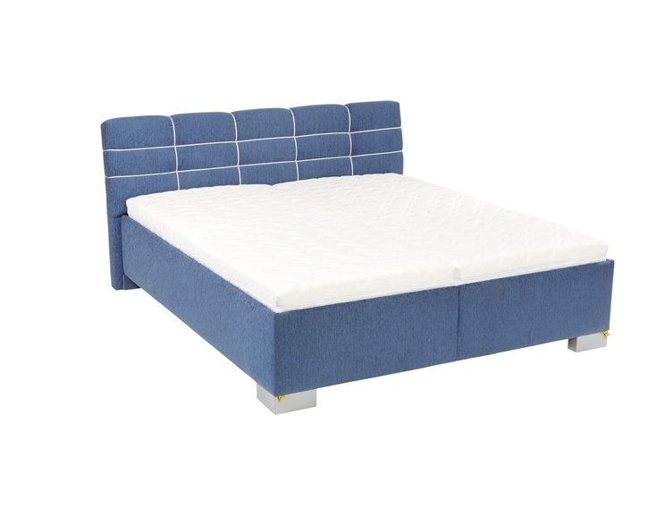 Zvýšená čalouněná postel s úložným prostorem Lena de Luxe Zvýšená čalouněná postel s úložným prostorem Lena de Luxe
