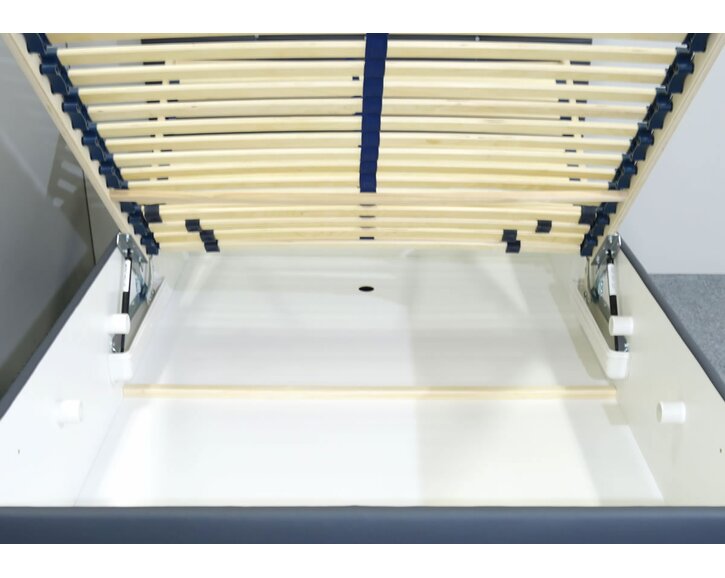 Čalouněná postel s úložným prostorem Belarona, 120x200