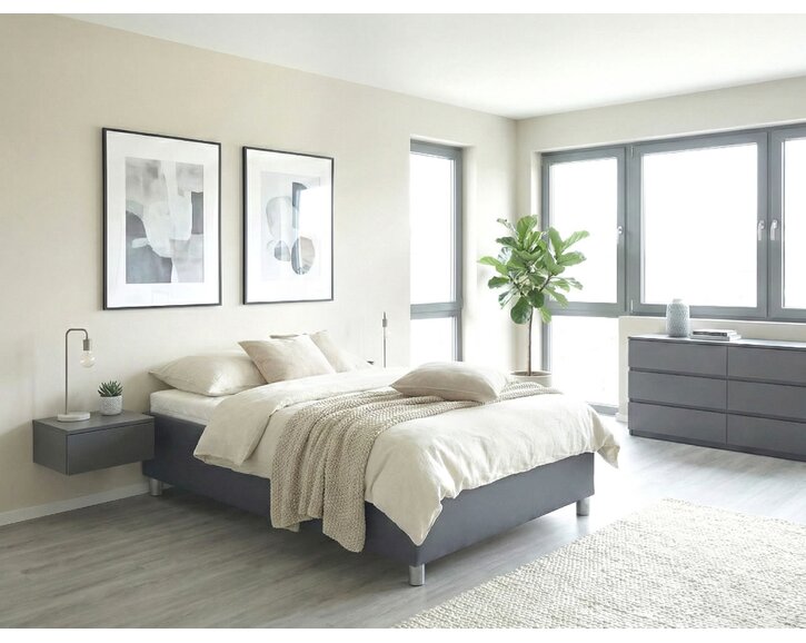 Zvýšená válenda s úložným prostorem Roneta, 120x200