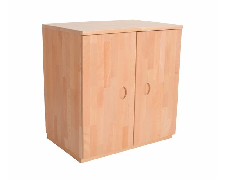 Komoda 2- dvířková D308/BC-Domino, masiv buk Komoda 2- dvířková D308/BC-Domino, masiv buk