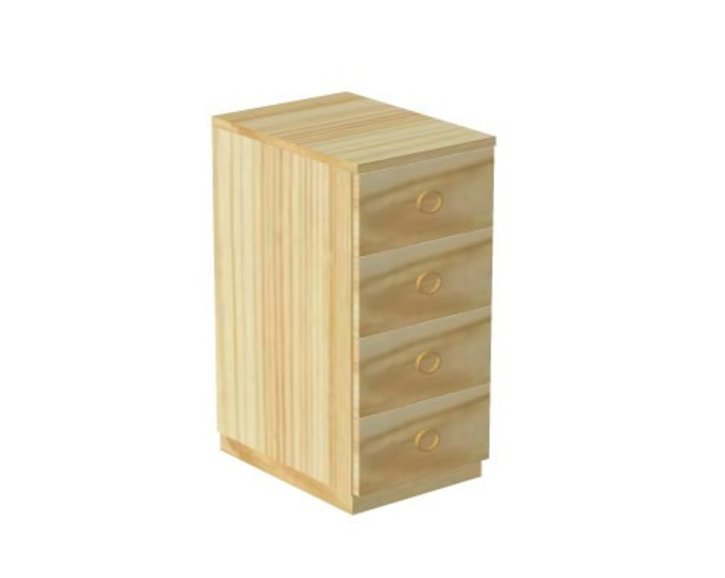 Komoda zásuvková D407-Domino Komoda zásuvková D407-Domino