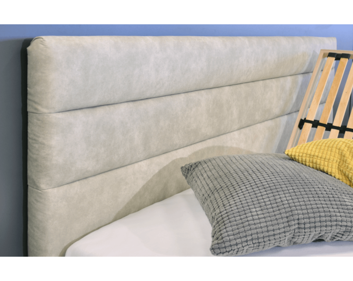 Čalouněná postel s úložným prostorem Antila