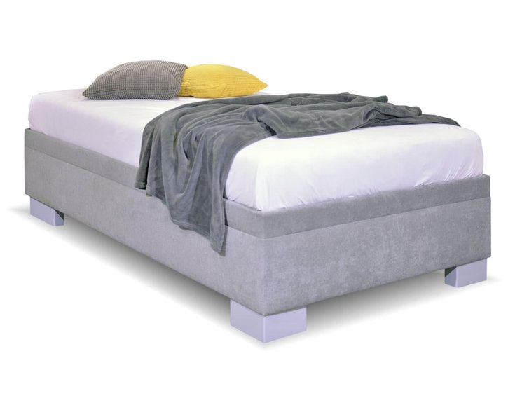 Čalouněná válenda s úložným prostorem Litera, 90x200 cm