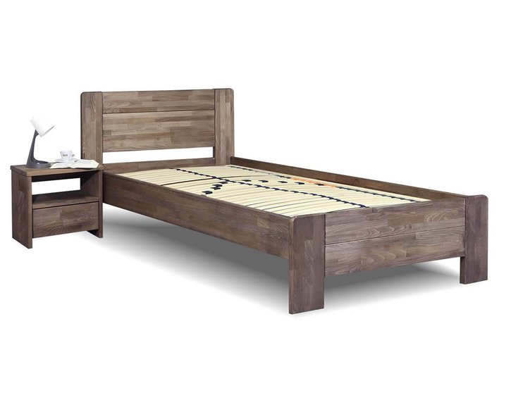 Zvýšená postel z masivu ARION 2, 120x200, masiv buk