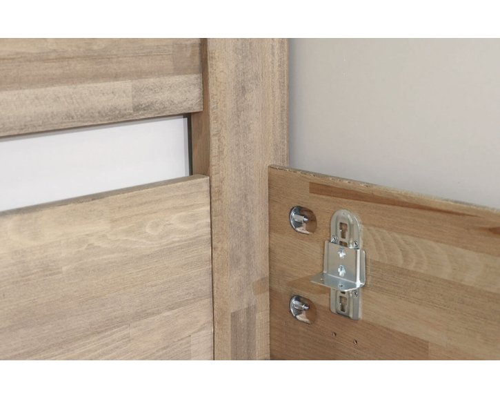 Zvýšená postel z masivu Primátor, 80x200, 90x200,  masiv buk