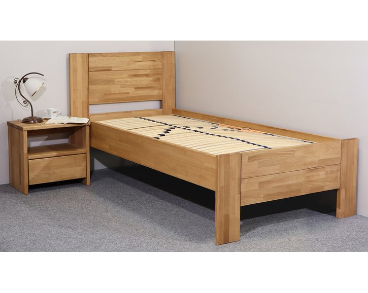 Postel z masivu Trinity 2, 120x200, masiv buk