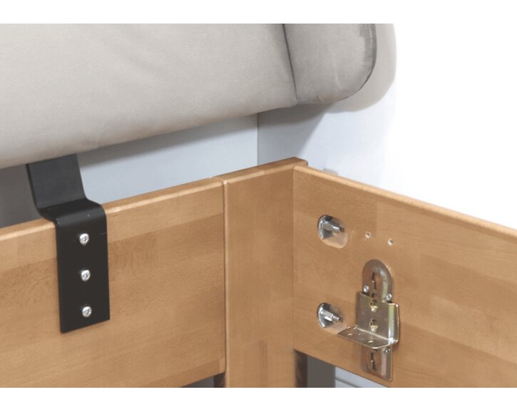 Detail roštů - postel Casanova 2