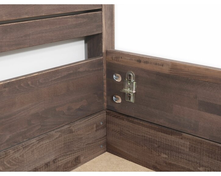 Postel dvoulůžko z masivu Claudia