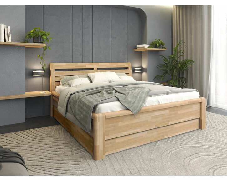 Detail čela - postel Claudia