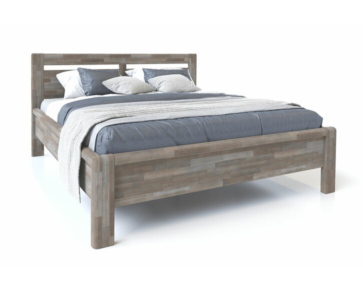 Detail roštu - postel dvoulůžko z masivu CORNELIA