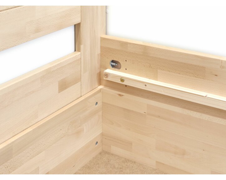 Detail čela - postel Energy