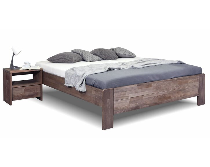 Zvýšená válenda dvoulůžko z masivu FUTON, masiv buk Zvýšená válenda dvoulůžko z masivu FUTON, masiv buk