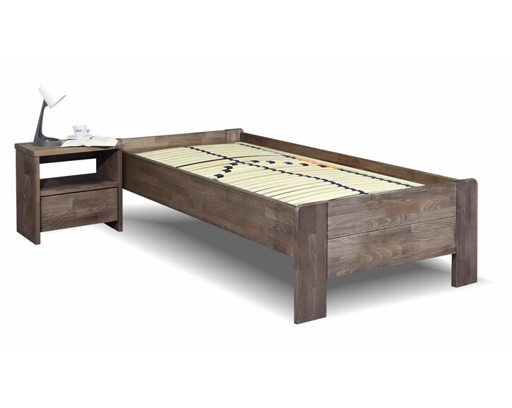 Zvýšená válenda jednolůžko Futon