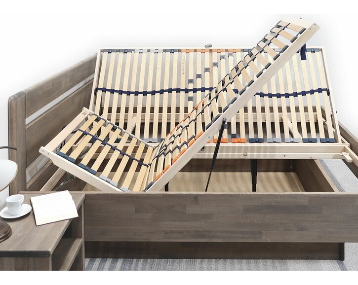 Pohled - postel President