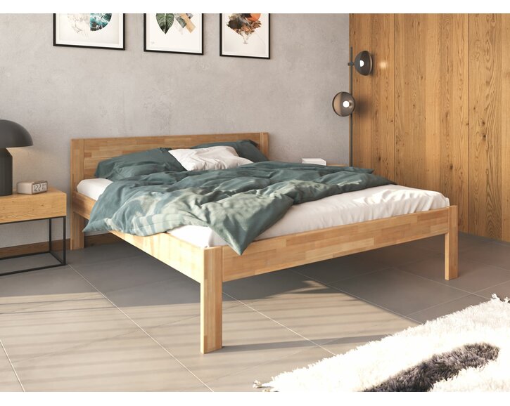 Postel dvoulůžko z masivu TALIMA - interier