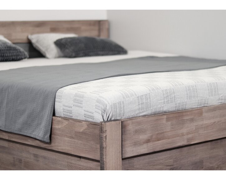 Zaoblení hran - Postel s úložným prostorem Tylia