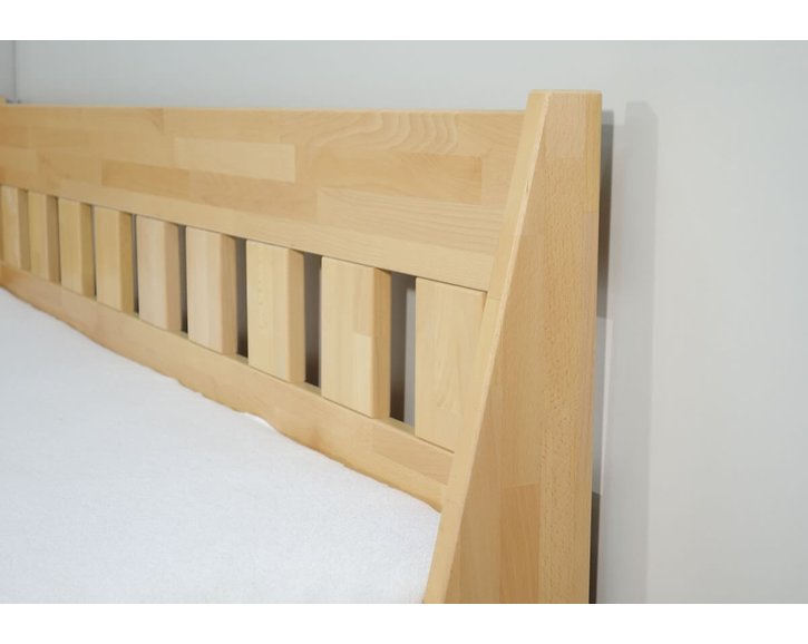 Rozkládací postel ARLETA TWIN - LEVÁ, masiv buk, 90-160x200cm Rozkládací postel ARLETA TWIN - LEVÁ, masiv buk, 90-160x200cm