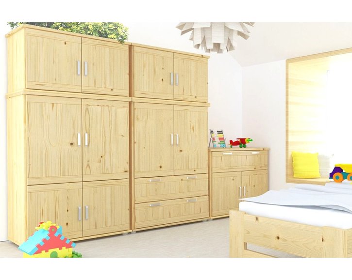 Šatní skříň Beta-178, smrk Šatní skříň Beta-178, smrk