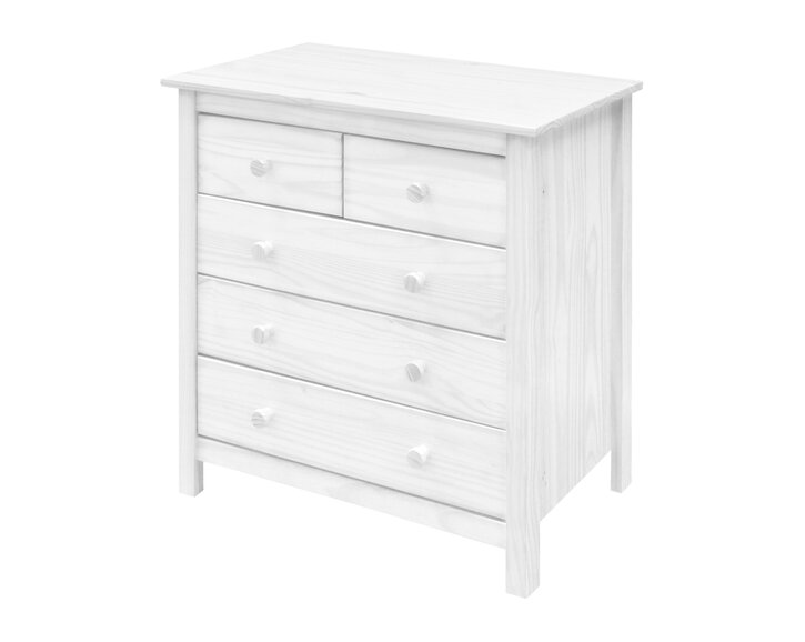 Komoda 5 zásuvková IA809B1, masiv borovice Komoda 5 zásuvková IA809B1, masiv borovice