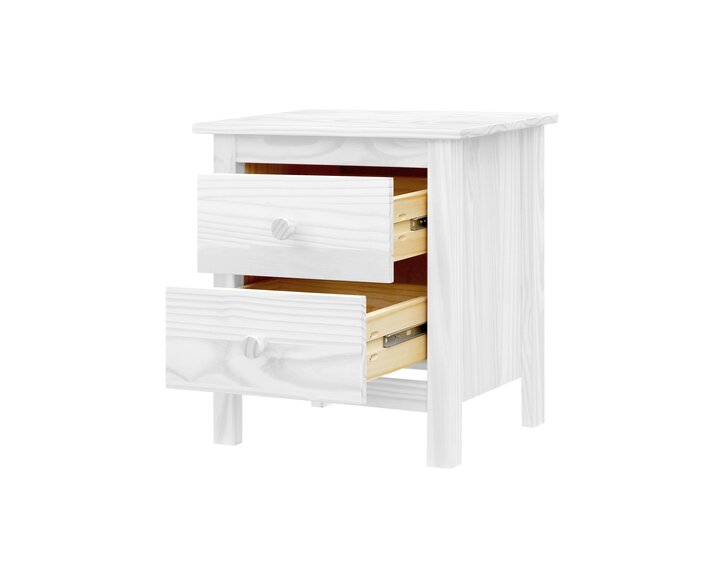 Noční stolek IA8099B, masiv smrk