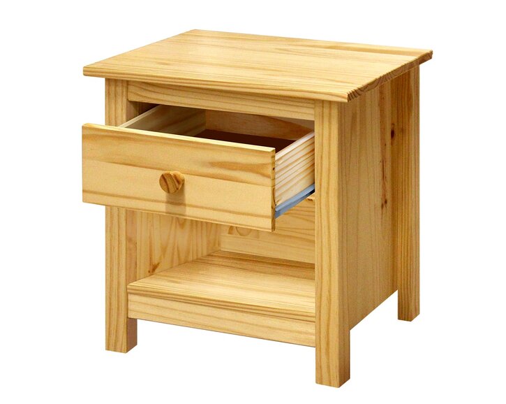 Noční stolek IA9130, masiv smrk Noční stolek IA9130, masiv smrk