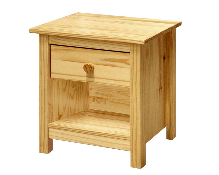Noční stolek IA9130, masiv smrk Noční stolek IA9130, masiv smrk