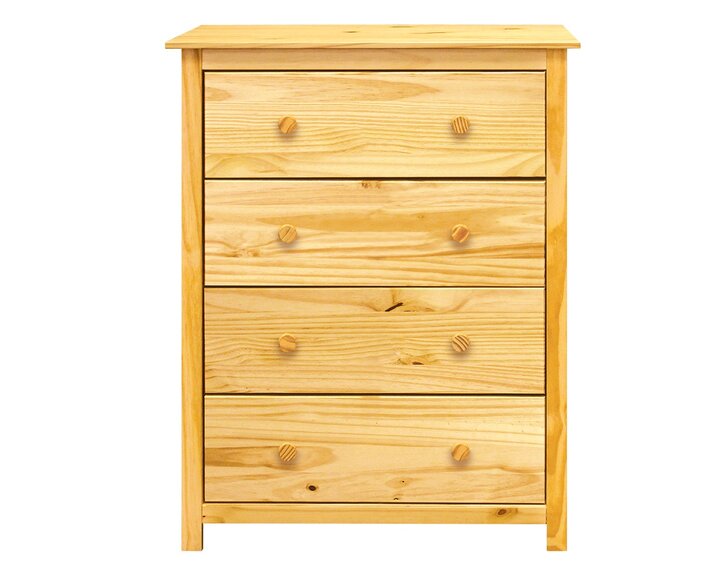 Komoda - 4 zásuvková IA9132, masiv borovice Komoda - 4 zásuvková IA9132, masiv borovice
