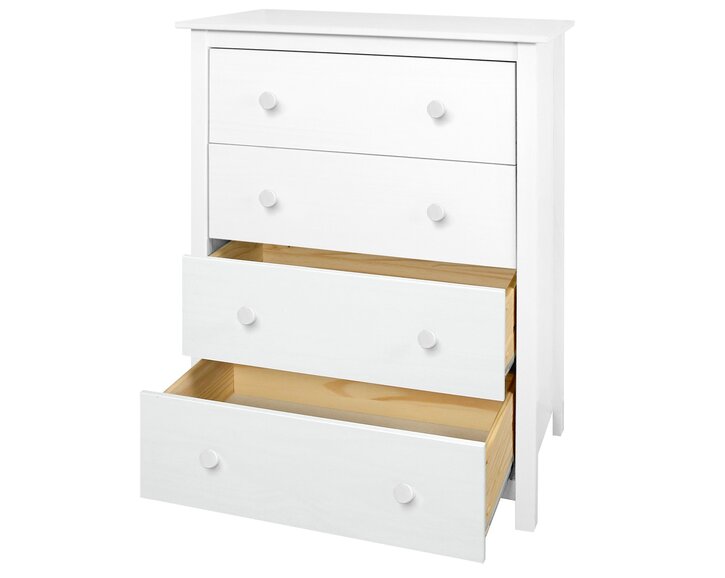 Komoda 4 zásuvková IA9132B, masiv borovice Komoda 4 zásuvková IA9132B, masiv borovice