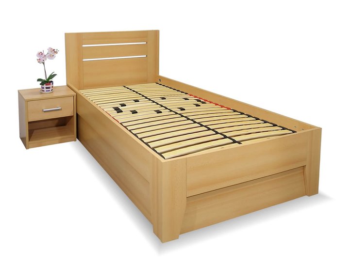 Postel s úložným prostorem CANARIA 80x210, 90x210