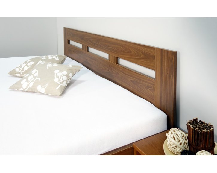 Manželská postel s úložným prostorem, boční výklop Pegas 160x200, 180x200